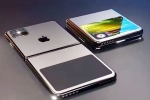 Apple Foldable iPhone, Apple Foldable iPhone leaked videos, apple s foldable iphone to sport 7 74 inch inner screen, Huawei