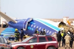 Azerbaijan Airline plane crash visuals, Azerbaijan Airline plane crash investigation, azerbaijan airlines plane may have been shot by russia, Aviation