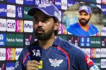 KL Rahul career, KL Rahul wickets, kl rahul s interesting remark on rohit sharma, Chennai super kings