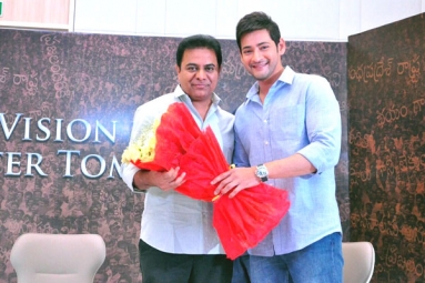 KTR Promotes Mahesh&#039;s Bharat Ane Nenu