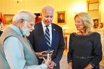 Narendra Modi diamond for Biden, Narendra Modi to Joe Biden family, modi s 20 000 diamond becomes most expensive gift to biden family, Narendra modi diamond