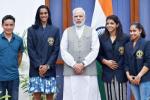 Narendra Modi, Narendra Modi, modi hosts national sports awardees invites ideas to improve sports, National sports day