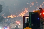 Los Angeles Wildfire evacuations, Los Angeles Wildfire, new wildfire erupts near los angeles, California