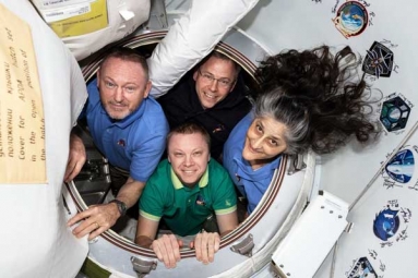 SpaceX Crew Dragon Docks to reach Sunita Williams