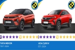 Tata Nexon and Curvv breaking, Tata Nexon and Curvv variants, tata nexon and curvv score 5 stars in bharat ncap crash tests, Tata curvv ev